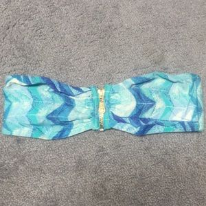Strapless bikini top